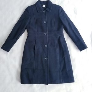 J. Crew Thinsulate Lady Day Black Coat